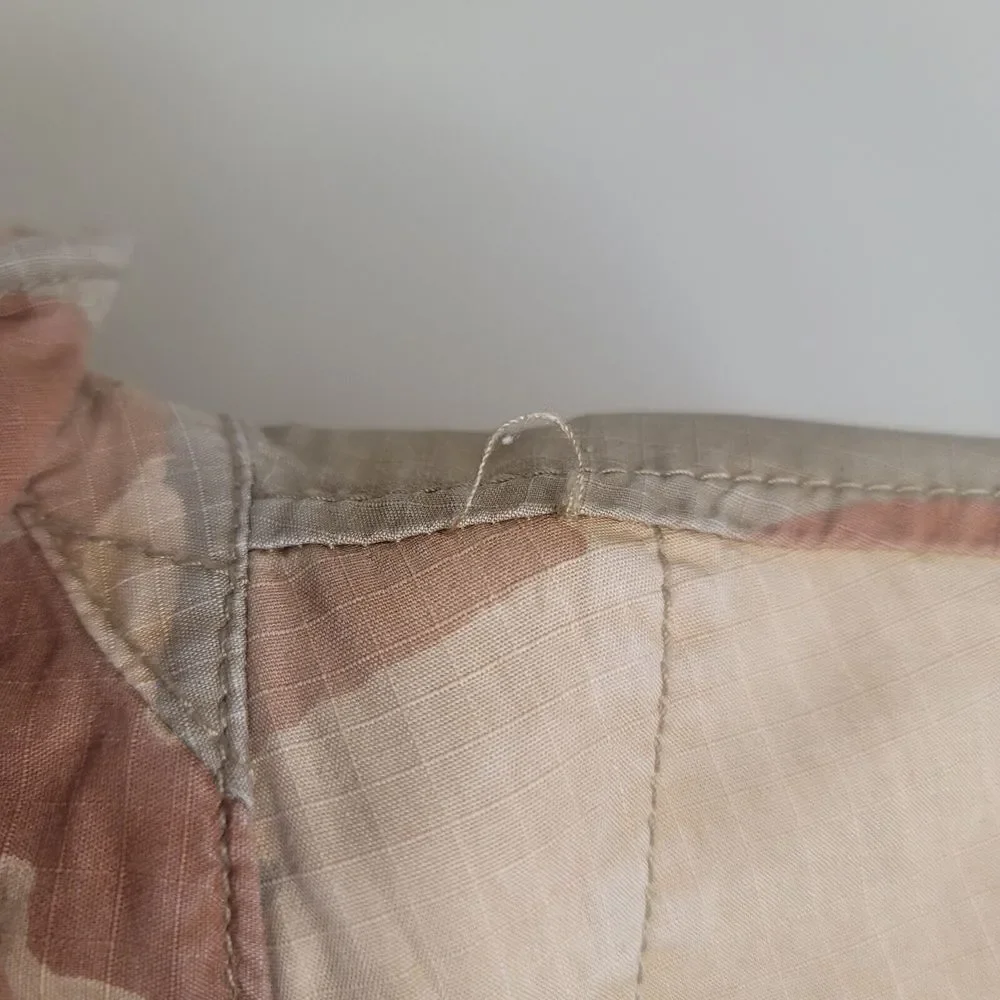 Free People Lead The Way Oversized Camo Jacket Size Medium M Neutral Multicolor - Picture 11 of 16
